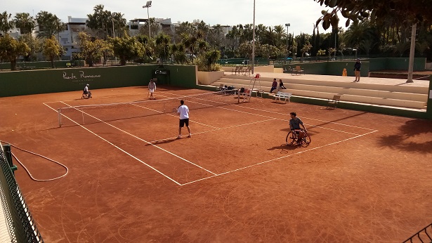 Adrian Menendez tenis adaptado Challenger Marbella