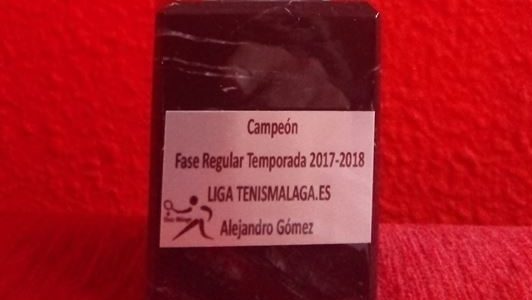 Campeon Liga Tenis Malaga Alejandro Gomez