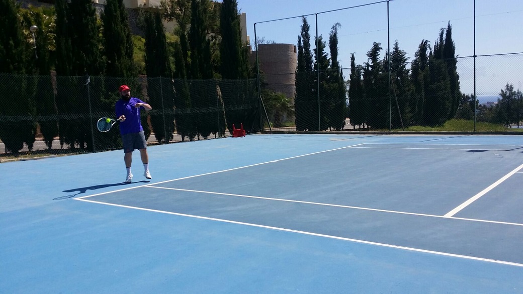 Juan tenis Malaga Cuartos de final play off