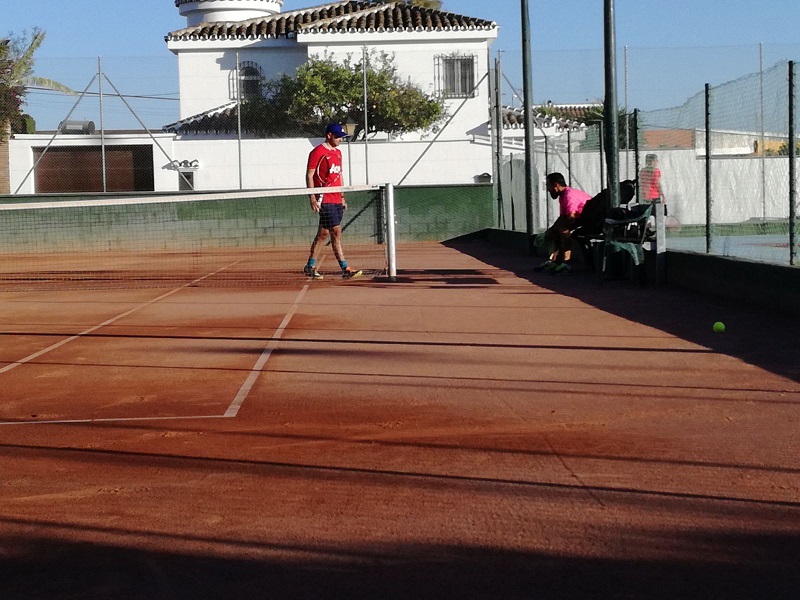 Leo y Ale tenis Malaga Cuartos de final play off